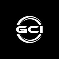 GCI Logo Design, Inspiration for a Unique Identity. Modern Elegance and Creative Design. Watermark Your Success with the Striking this Logo. vector