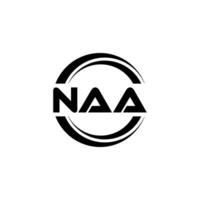 NAA Logo Design, Inspiration for a Unique Identity. Modern Elegance and Creative Design. Watermark Your Success with the Striking this Logo. vector