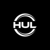 HUL Logo Design, Inspiration for a Unique Identity. Modern Elegance and Creative Design. Watermark Your Success with the Striking this Logo. vector