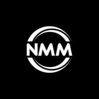 NMM Logo Design, Inspiration for a Unique Identity. Modern Elegance and Creative Design. Watermark Your Success with the Striking this Logo. vector