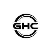 ghc logo diseño, inspiración para un único identidad. moderno elegancia y creativo diseño. filigrana tu éxito con el sorprendentes esta logo. vector