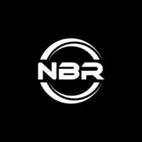 NBR Logo Design, Inspiration for a Unique Identity. Modern Elegance and Creative Design. Watermark Your Success with the Striking this Logo. vector