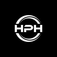 hph logo diseño, inspiración para un único identidad. moderno elegancia y creativo diseño. filigrana tu éxito con el sorprendentes esta logo. vector