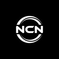 ncn logo diseño, inspiración para un único identidad. moderno elegancia y creativo diseño. filigrana tu éxito con el sorprendentes esta logo. vector