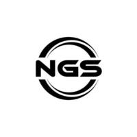 NGS Logo Design, Inspiration for a Unique Identity. Modern Elegance and Creative Design. Watermark Your Success with the Striking this Logo. vector