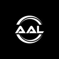 AAL Logo Design, Inspiration for a Unique Identity. Modern Elegance and Creative Design. Watermark Your Success with the Striking this Logo. vector