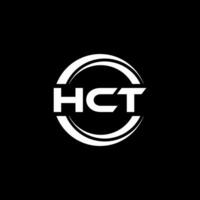 hct logo diseño, inspiración para un único identidad. moderno elegancia y creativo diseño. filigrana tu éxito con el sorprendentes esta logo. vector