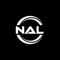 NAL Logo Design, Inspiration for a Unique Identity. Modern Elegance and Creative Design. Watermark Your Success with the Striking this Logo. vector