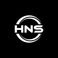 HNS Logo Design, Inspiration for a Unique Identity. Modern Elegance and Creative Design. Watermark Your Success with the Striking this Logo. vector