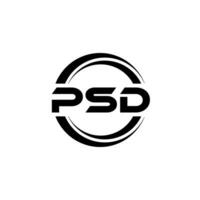 PSD Logo Design, Inspiration for a Unique Identity. Modern Elegance and Creative Design. Watermark Your Success with the Striking this Logo. vector