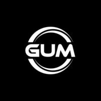 GUM Logo Design, Inspiration for a Unique Identity. Modern Elegance and Creative Design. Watermark Your Success with the Striking this Logo. vector