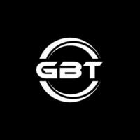 GBT logo diseño, inspiración para un único identidad. moderno elegancia y creativo diseño. filigrana tu éxito con el sorprendentes esta logo. vector