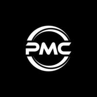 pmc logo diseño, inspiración para un único identidad. moderno elegancia y creativo diseño. filigrana tu éxito con el sorprendentes esta logo. vector