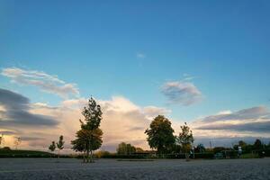 Beautiful Clouds over Luton City During Sunset, England UK. May 11th, 2023 photo