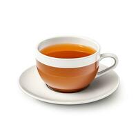 tea cup isolated. photo