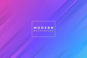 Modern background . geometric style, blue and purple gradient . memphis . slash effect vector