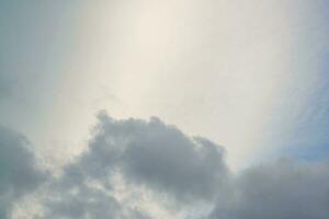 High Angle Drone's Camera Panoramic View of Dramatic Clouds and Sky over the Luton City of England UK, photo