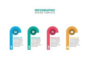 moderno negocio infografía, ilustración, diseño, plantilla, elemento, línea de tiempo, disposición, bandera, negocio, proceso, vector, web, concepto, opción, infografía, sitio web, creativo, firmar, cuadro, estrategia vector