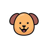 Simple Dog lineal color icon. The icon can be used for websites, print templates, presentation templates, illustrations, etc vector