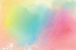 Vector Abstract Watercolor Background