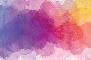 Vector abstract watercolor background