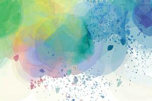 Vector abstract watercolor background