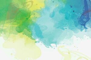 Vector abstract watercolor background