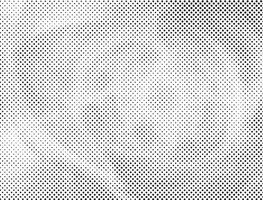 Abstract halftone background and grunge texture fade dotted gradient on white background. Free Vector