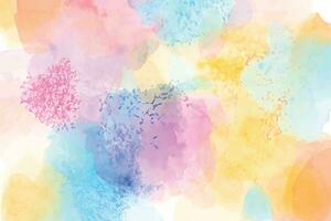 Vector Abstract Watercolor Background