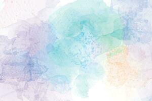 Vector abstract watercolor background