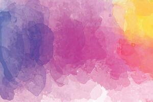 Vector abstract watercolor background