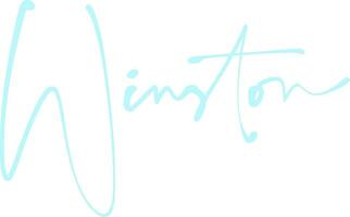 signature series W design illustration vector