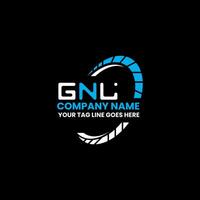 GNL letter logo creative design with vector graphic, GNL simple and modern logo. GNL luxurious alphabet design
