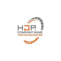 HJP letter logo creative design with vector graphic, HJP simple and modern logo. HJP luxurious alphabet design