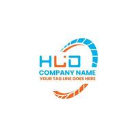 HLD letter logo creative design with vector graphic, HLD simple and modern logo. HLD luxurious alphabet design