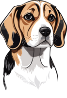 beagle cuentos cuentos de un amado compañero ai generativo png