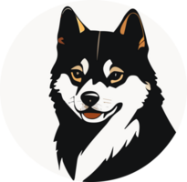 Shiba inu majestade a charme do do japão cachorro ícone ai generativo png