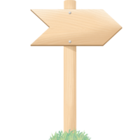 Wooden signboard stand geometric wood sign png
