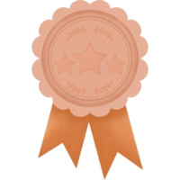 médailles de gagnant jeu. prix pour sport cérémonie. or médaille la victoire certification honneur prix gagner png