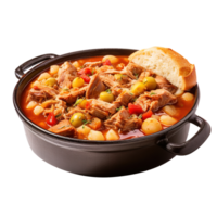 Delicious Brunswick Stew With Pork and Chicken, created with Generative AI png