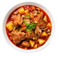 Delicious Brunswick Stew With Pork and Chicken, created with Generative AI png