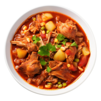 Delicious Brunswick Stew With Pork and Chicken, created with Generative AI png