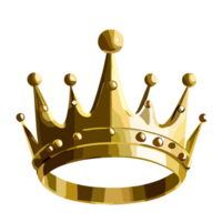 Crown transparent background,Ai generative png