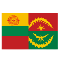 Azeibardzhan flag transparent,AI Generative png