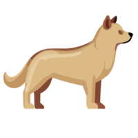 cachorro transparente plano de fundo,ai generativo png