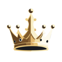 Crown transparent background,Ai generative png