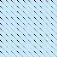 Seamless polka dots isolated on light blue background. vector