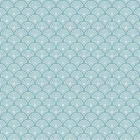 Fish scale line isolated on white background. tiled lines mermaid tail pattern for decoration vector
