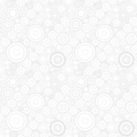 White background with gray abstract circle lines seamless isolated vector