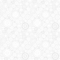 White background with gray abstract circle lines seamless isolated vector